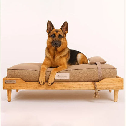 Large & Medium Dog Wooden Bed (N)