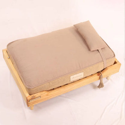 Large & Medium Dog Wooden Bed (N)