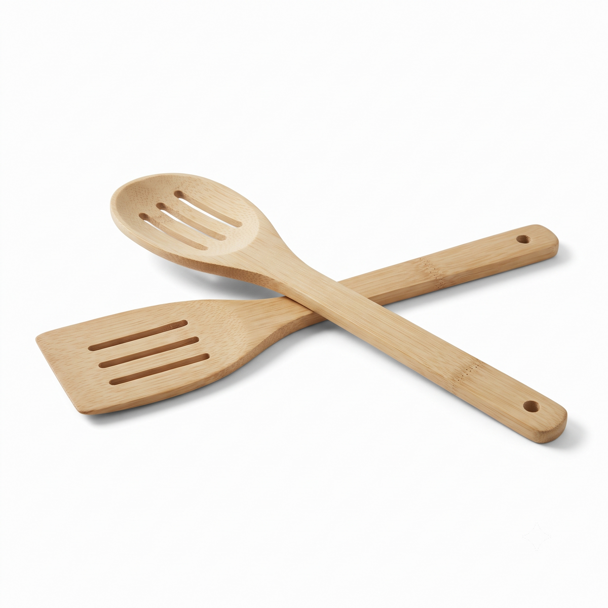 Set of 2 | Premium Natural Bamboo Spatula | 30 × 6 cm (DZ)