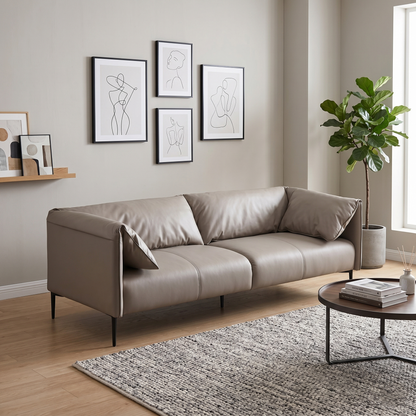 Remi Channel-Tufted Bouclé 2-Seater (1800mm) - (NO)