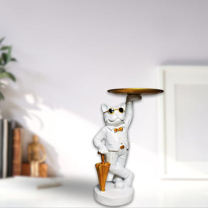 Umbrella Dog Showpiece - (MVS)