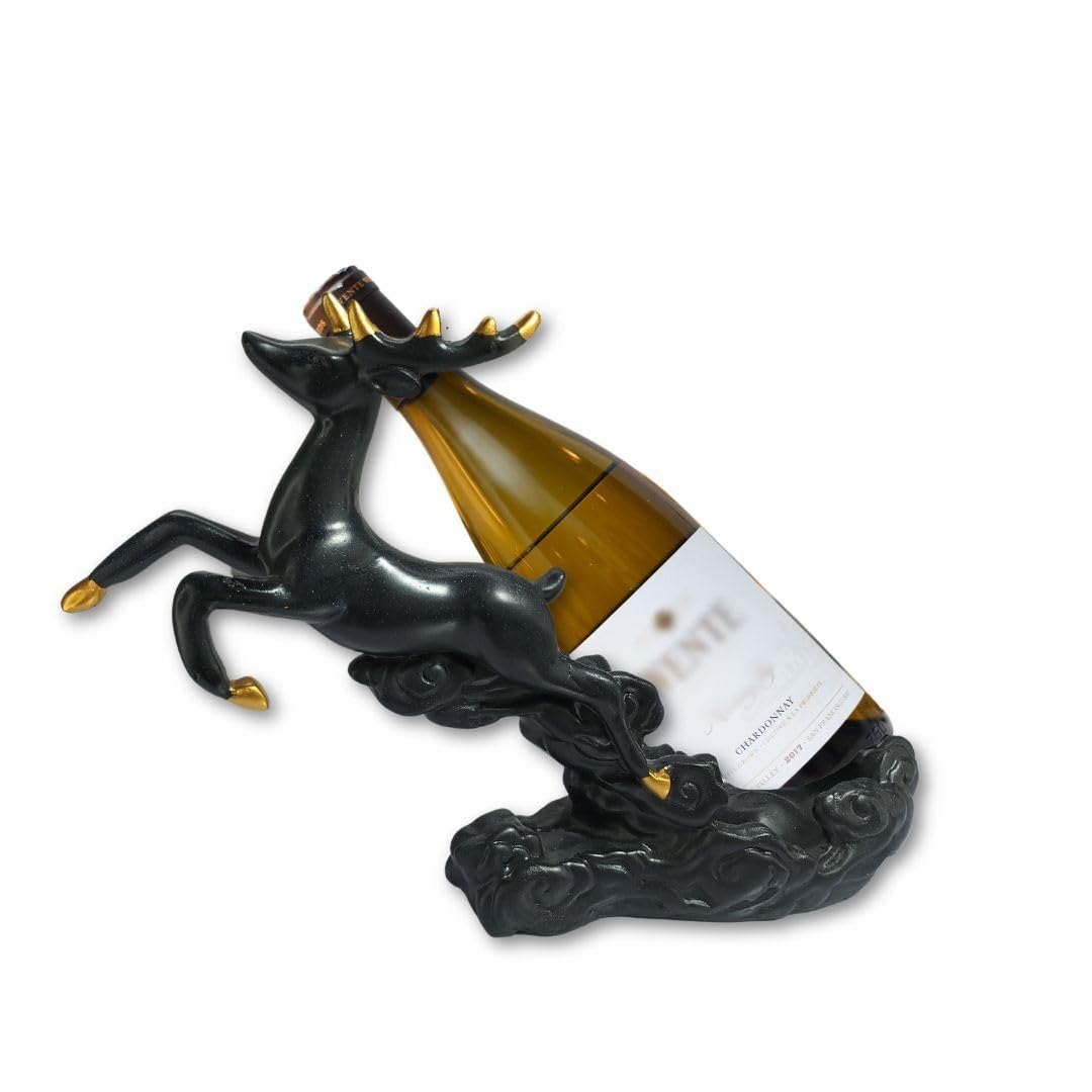 Sprinting Stag Wine Bottle Holder - (MVS)
