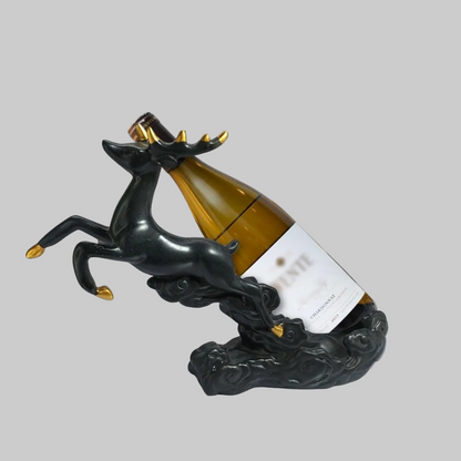 Sprinting Stag Wine Bottle Holder - (MVS)
