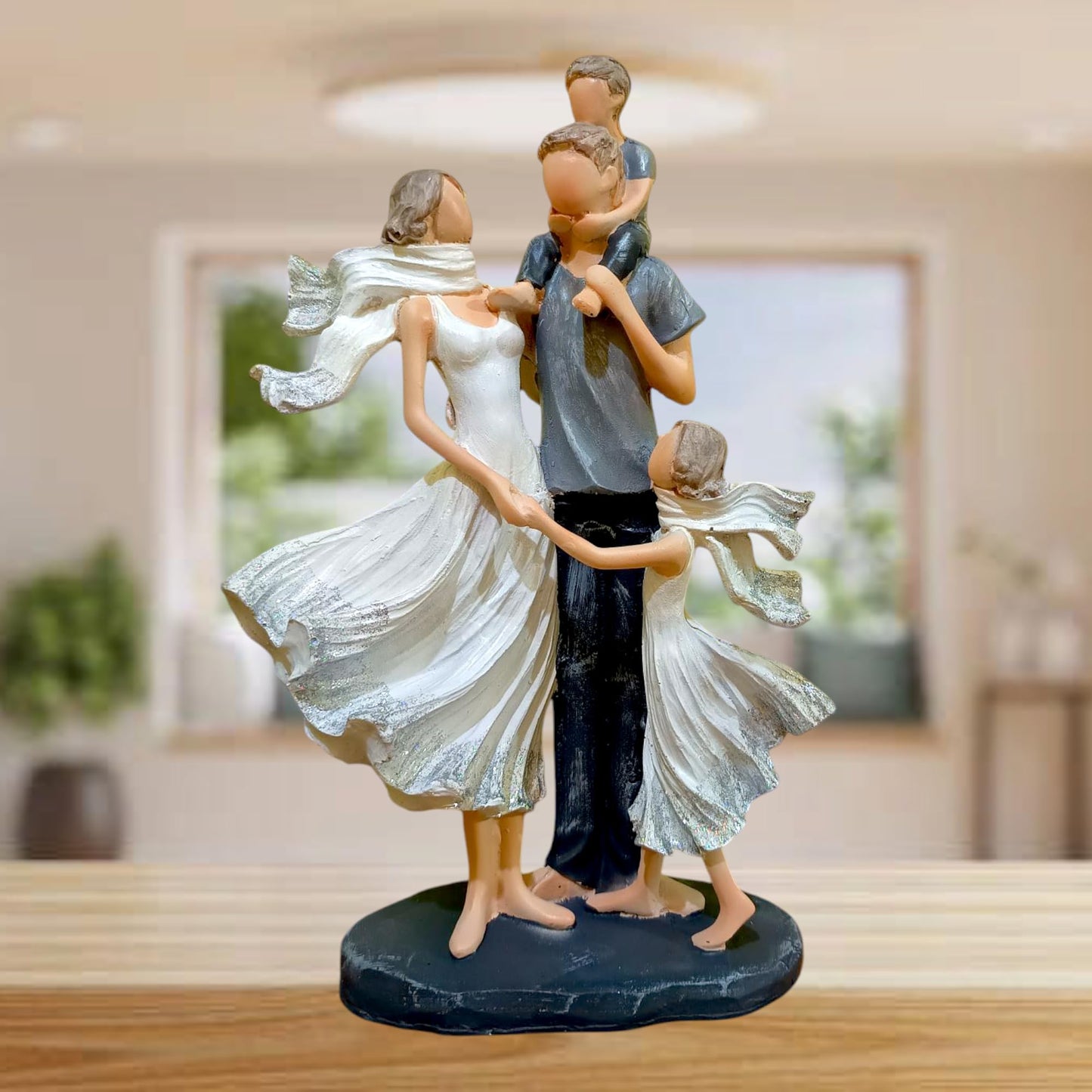 Happy Family Showpiece - (MVS)