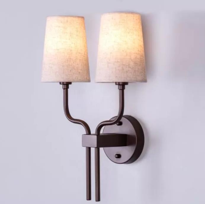 Solari Double-Orb Arched Wall Light - 5.1in * 21.4in (J)