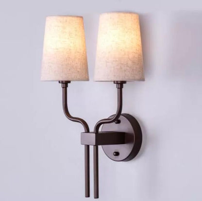 Solari Double-Orb Arched Wall Light - 5.1in * 21.4in (J)