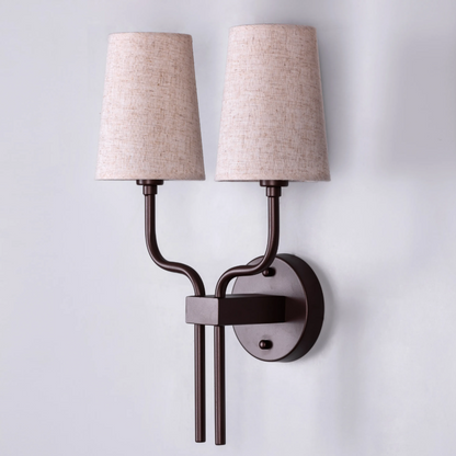 Solari Double-Orb Arched Wall Light - 5.1in * 21.4in (J)