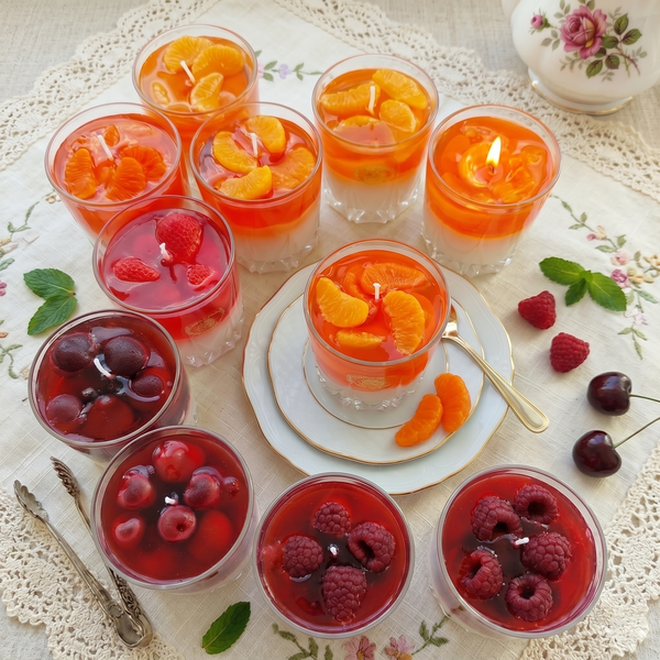 Fruit Sundae Candle - 1.5 * 2.5in (TCA)