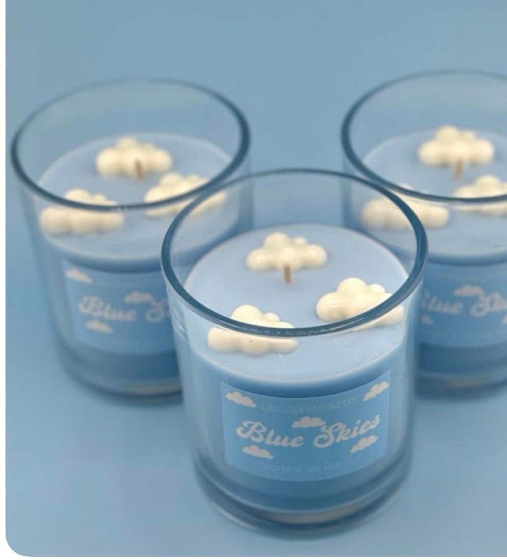 Cloudy Skies Candle - 3.25 * 2.75in (TCA)