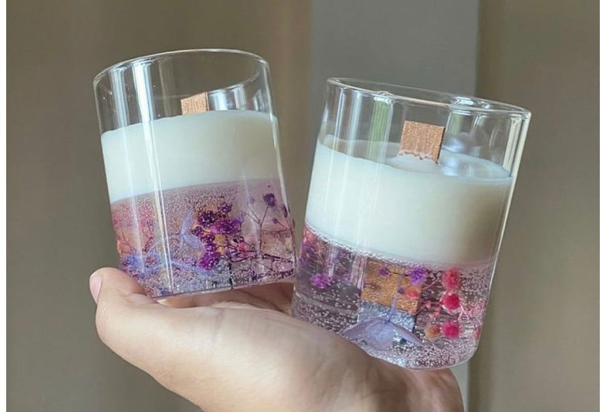 Lavender Garden Candle - 3.25 * 2.75in (TCA)