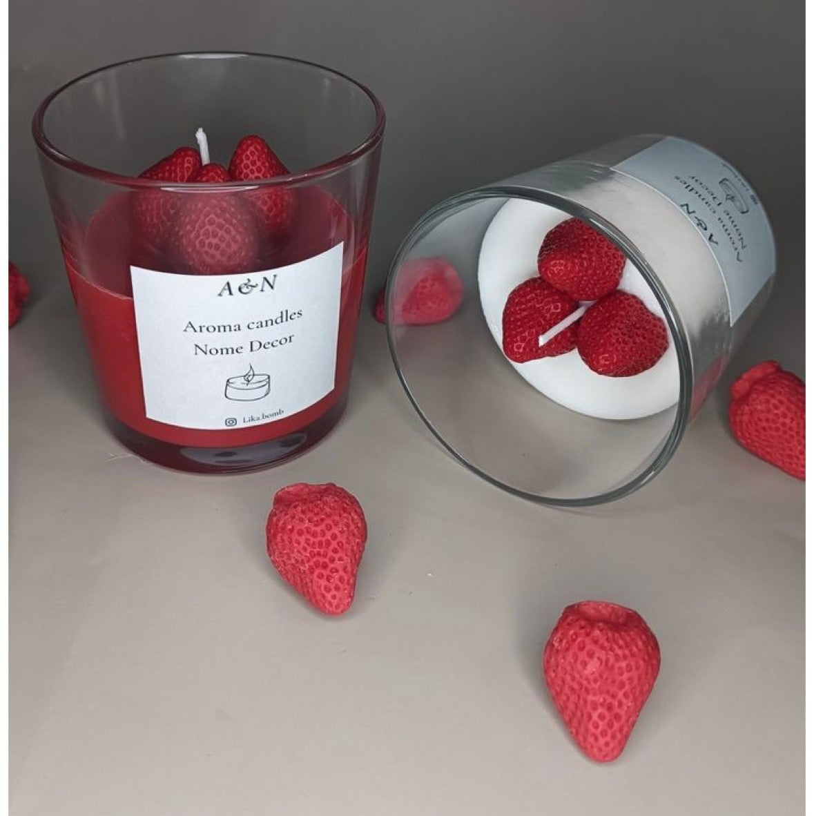 Strawberry Shortcake Candle - 3.25 * 2.75in (TCA)