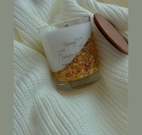 Gold Necklace Candle - 3.25 * 2.75in (TCA)