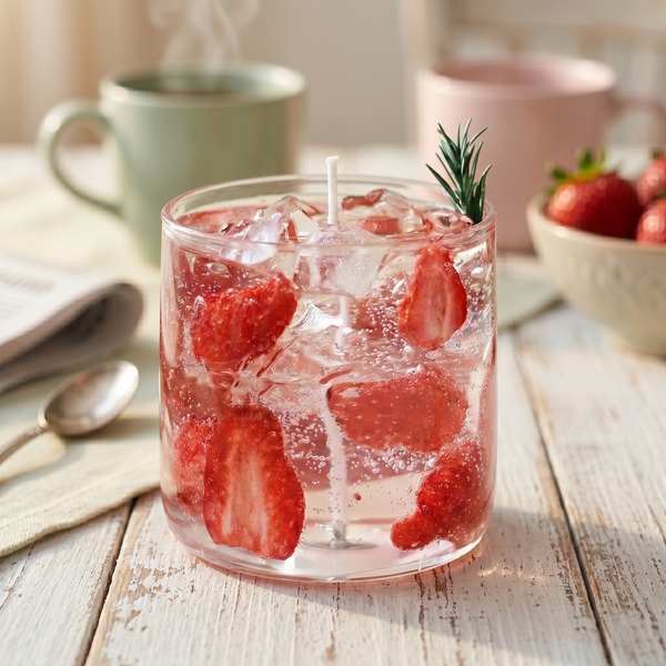 Strawberry Mojito Morning Candle - 3.25 * 2.75in (TCA)