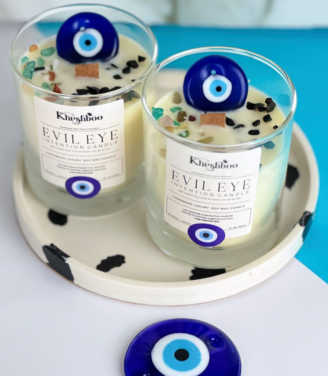 Evil Eye Intention Candle - 3.25 * 2.75in (TCA)
