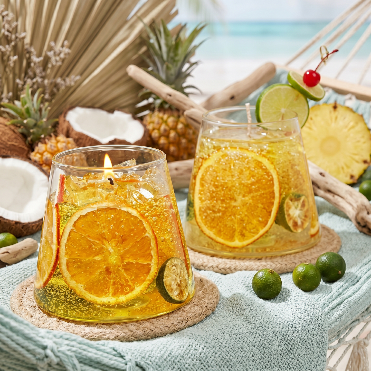 Pina Colada Candle - 3.5 * 3.75in (TCA)