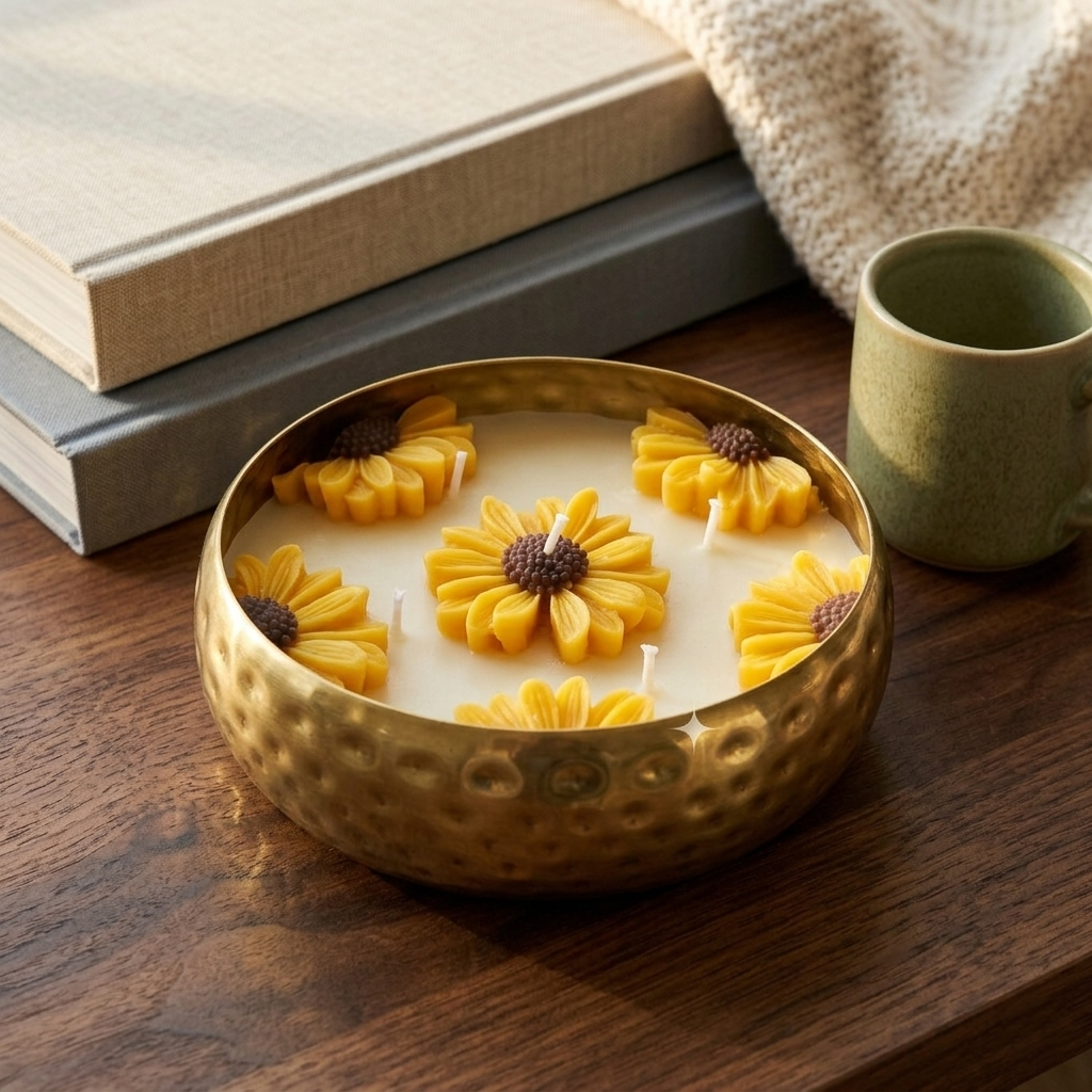 Bed of Daisies Candle - 5 inch (TCA)