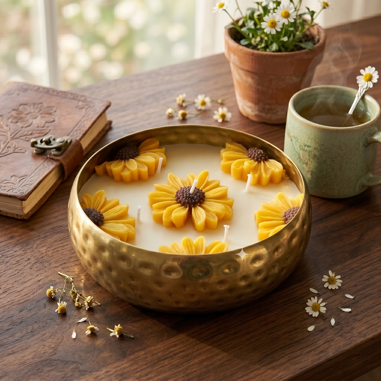 Bed of Daisies Candle - 5 inch (TCA)