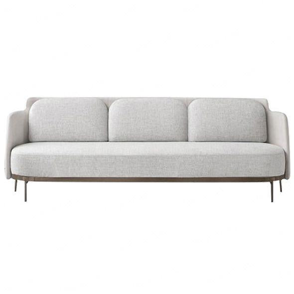 Tailor Block-Tufted Curved Bouclé 2-Seater Sofa (1800mm) - (NO)