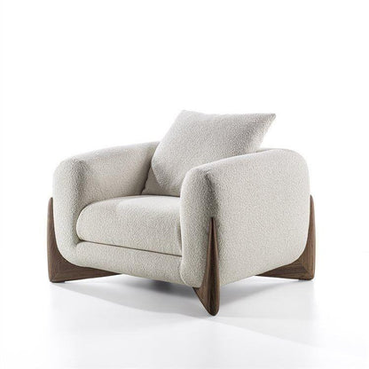 The Gable Bouclé 1-Seater Sofa - (NO)