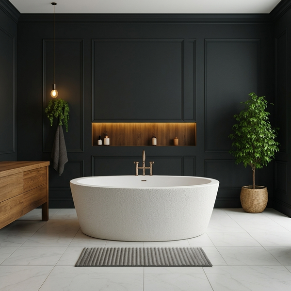 The Texture Oscar | Stone & Wood Series 1700mm (L) x 1050mm (W) x 580mm (H) - (V)