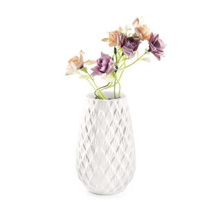 Textured Ceramic Pineapple Vase - (MVS)