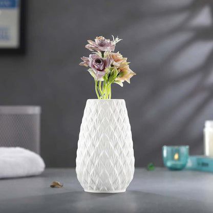 Textured Ceramic Pineapple Vase - (MVS)