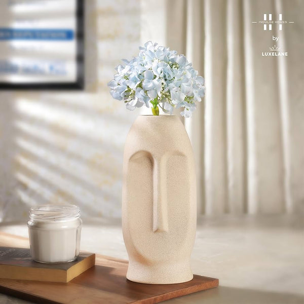 Artisan Rough Face Vase - (MVS)