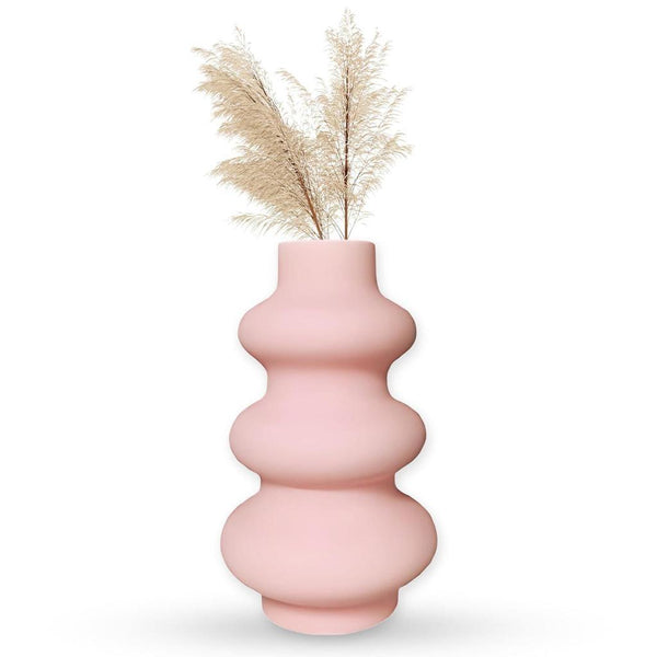 Playful Stacked Wiggly Vase - (MVS)