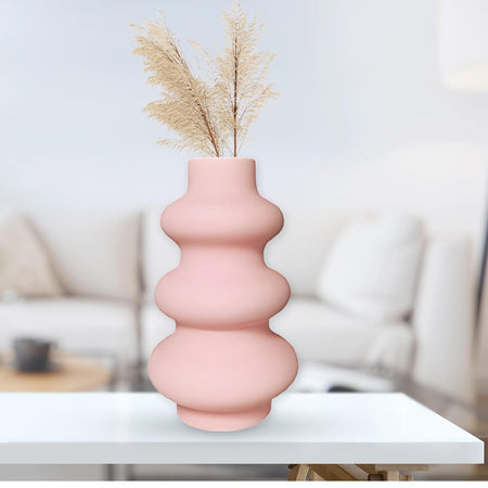 Playful Stacked Wiggly Vase - (MVS)