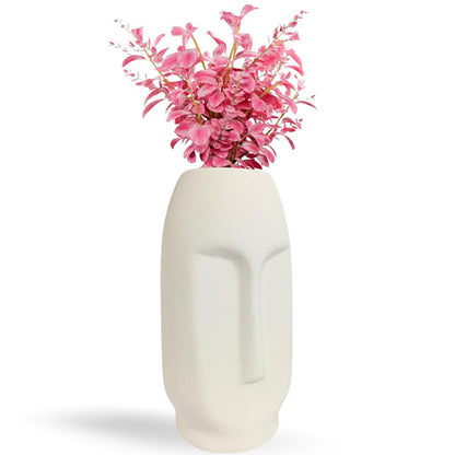 Abstract Face Matte Vase - (MVS)