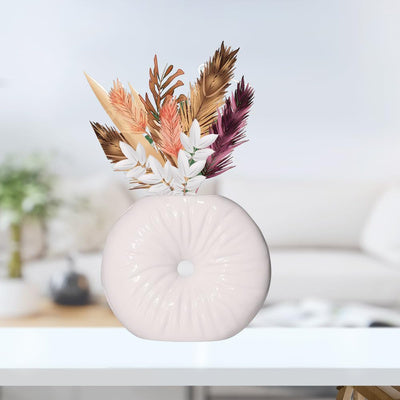 Sculptural Ceramic Pillow Vase - (MVS)