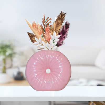 Sculptural Ceramic Pillow Vase - (MVS)