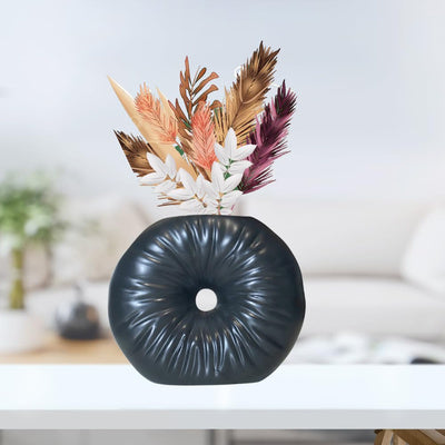 Sculptural Ceramic Pillow Vase - (MVS)