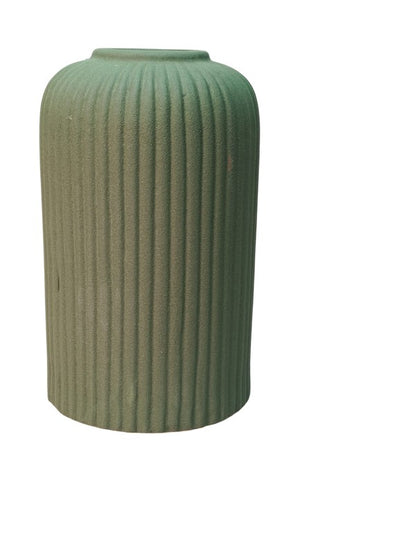 Flute Ceramic Vase - (MVS)