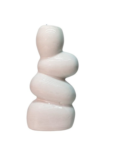 Pebble Ceramic Vase - (MVS)