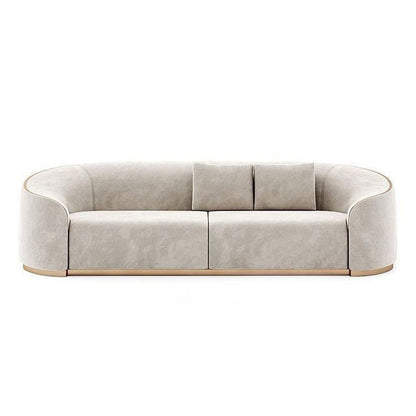 Verona Block-Tufted Bouclé 2-Seater Sofa (2100mm) - (NO)