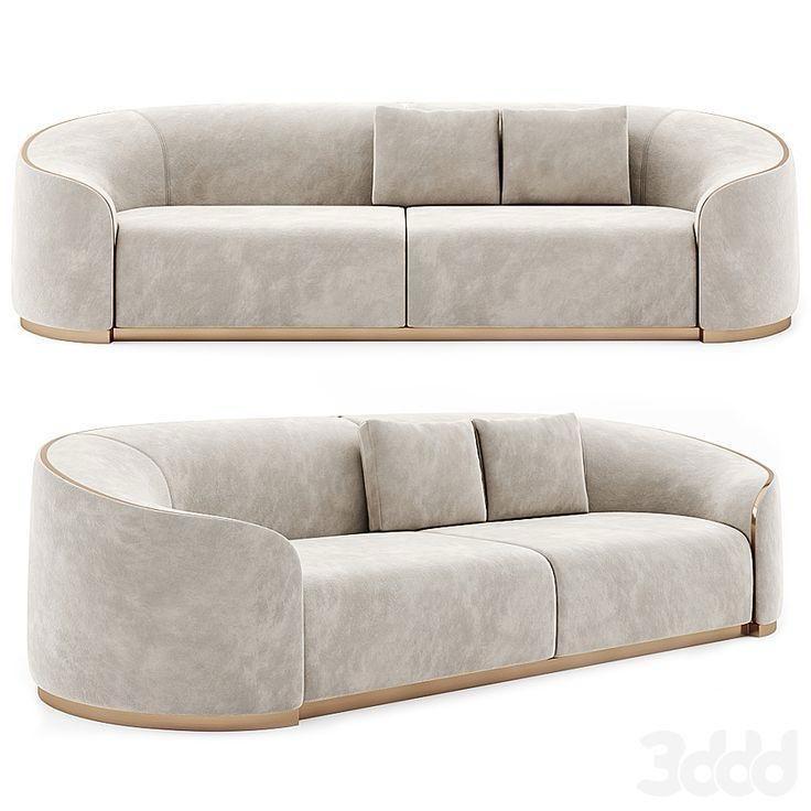 Verona Block-Tufted Bouclé 2-Seater Sofa (2100mm) - (NO)