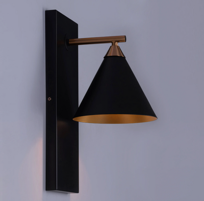 Vesper Mid-Century Conical Sconce Wall Light - 7.5in * 16in (J)