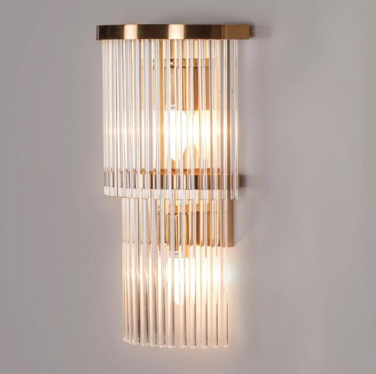 Vesta Long-Stem Glass Wall Light - 10in * 17in (J)