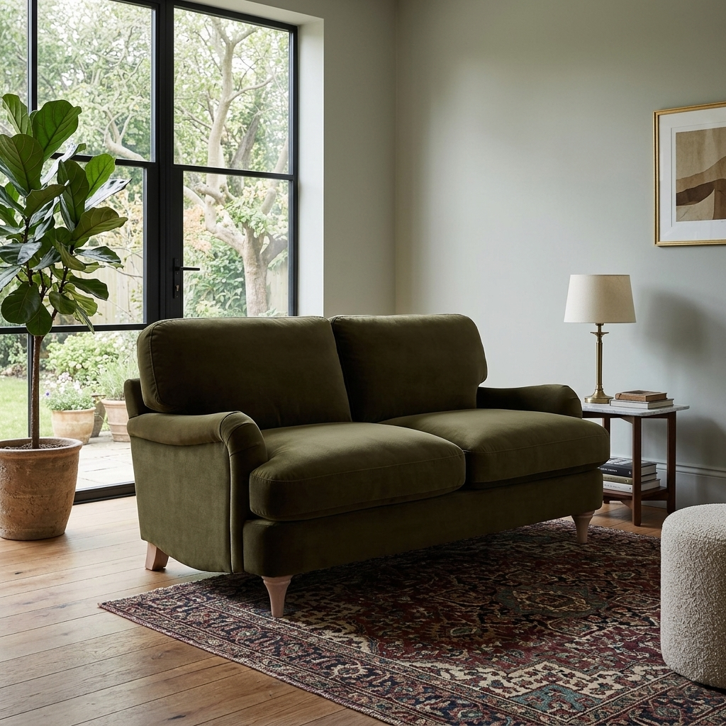 Wabi Upholstered 2-Seater Sofa W 152 x D 89 x H 78 cm - (OT)