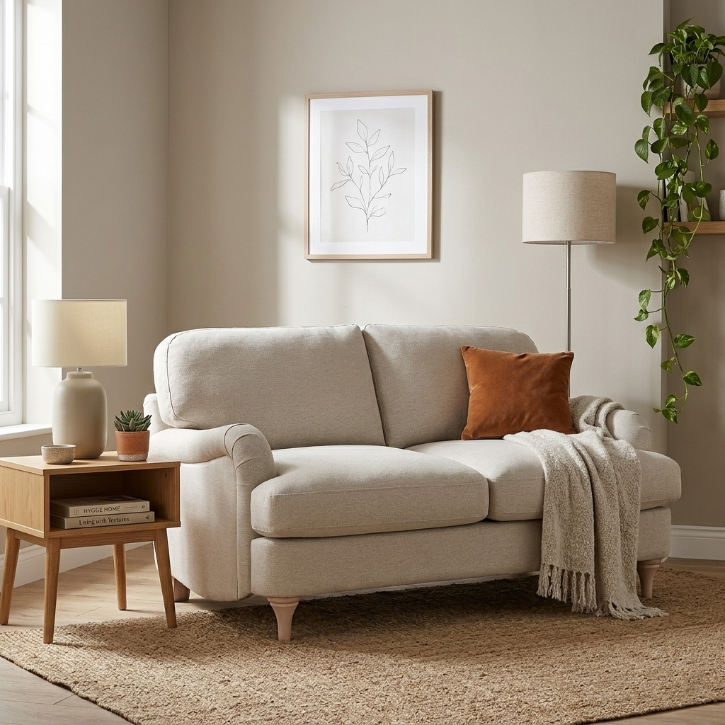 Wabi Upholstered 2-Seater Sofa W 152 x D 89 x H 78 cm - (OT)