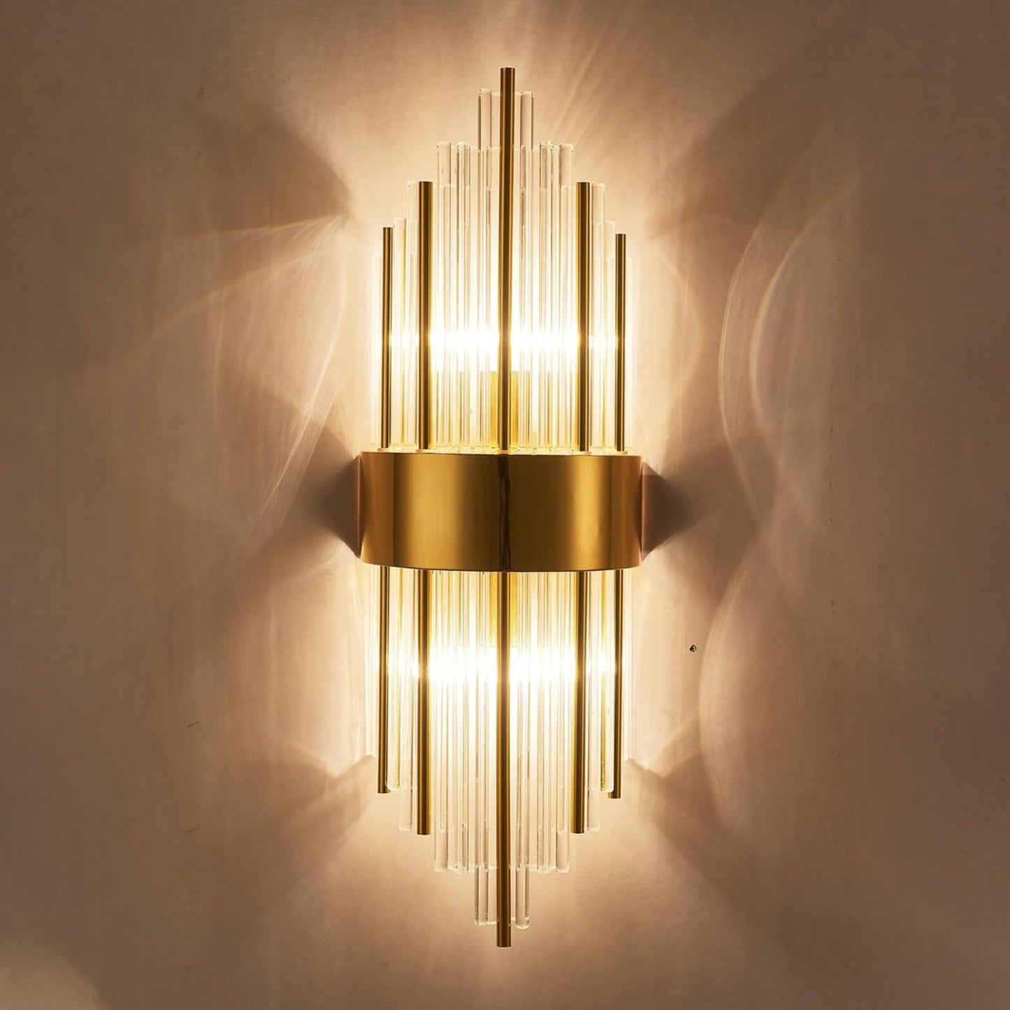 Zenith Arch Double Pillar Wall Light - 8in * 24in (J)