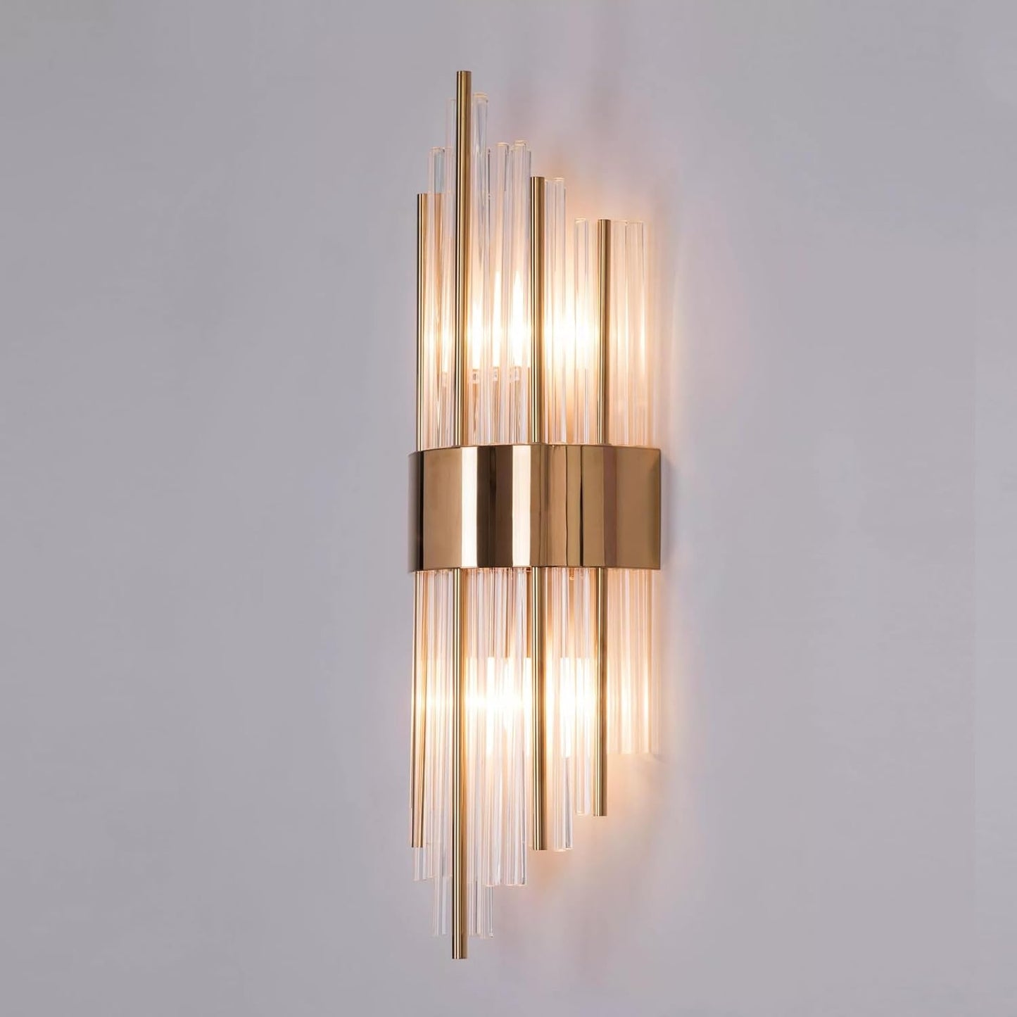 Zenith Arch Double Pillar Wall Light - 8in * 24in (J)