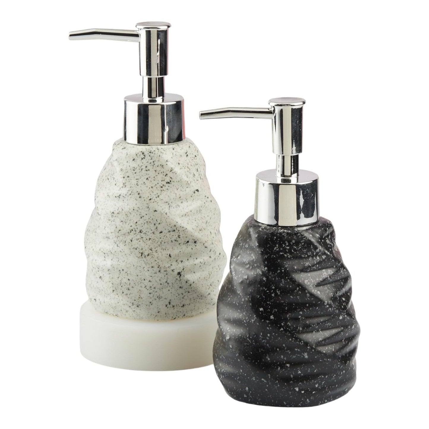 Modern Minimalist Tapered Ceramic Soap Dispenser (W)