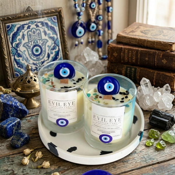 Evil Eye Intention Candle - 3.25 * 2.75in (TCA)