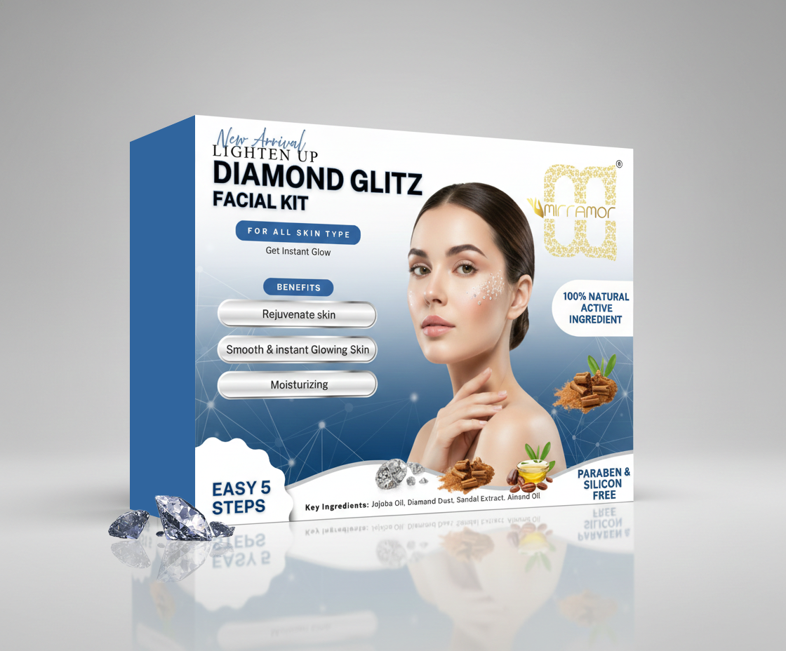 Mirramor Lighten Up Diamond Glitz Facial Kit