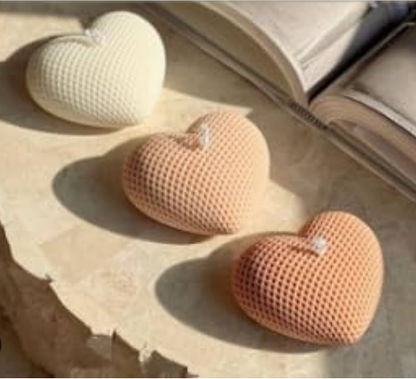 Little Hearts Candle - 7.4 * 6.5cm (TCA)