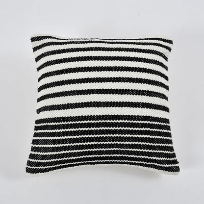 Artisan-Inspired Tufted & Striped Cushion Covers - 16*16 inches Set of 2 (TFB)