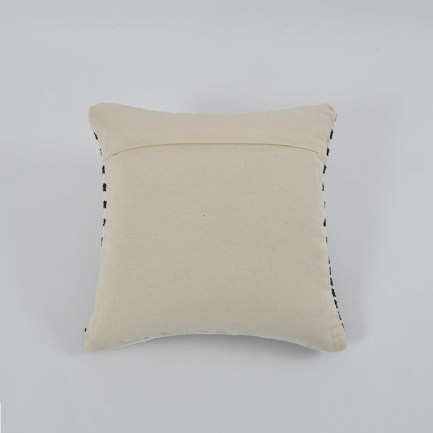 Artisan-Inspired Tufted & Striped Cushion Covers - 16*16 inches Set of 2 (TFB)