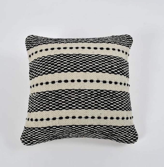Artisan Hand-Tufted & Woven Cushion Covers - 16*16 inches Set of 2 (TFB)